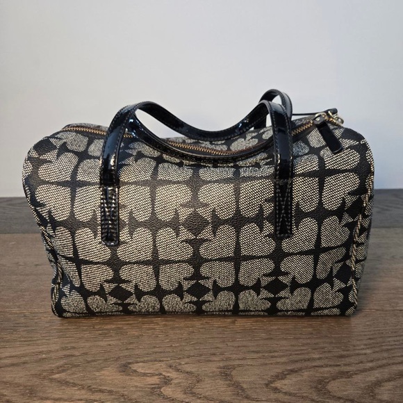 Kate Spade Black and Grey Satchel - Picture 2 of 5